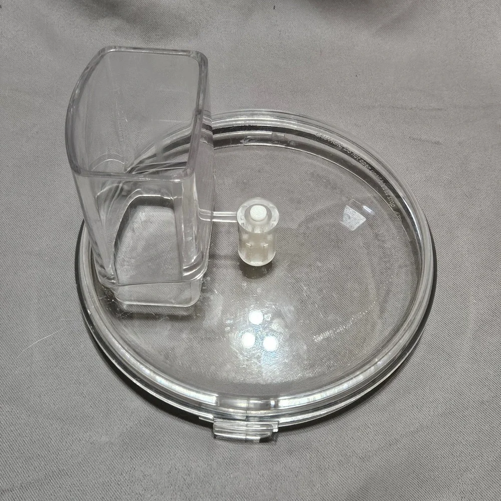 KitchenAid KFP0711CU0 7-Cup Food Processor Replacement Work Bowl Cover Lid Clear